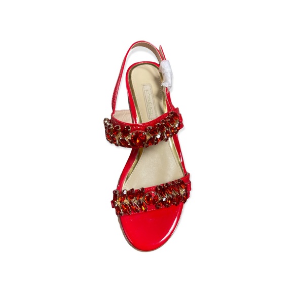 New with out tags- Primadonna Collection Vera Pelle Platform Sandals - Picture 2 of 7